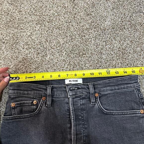 RE/DONE Women's Originals 70's Stove Pipe Size 29 In Stoned Noir - Picture 10 of 12